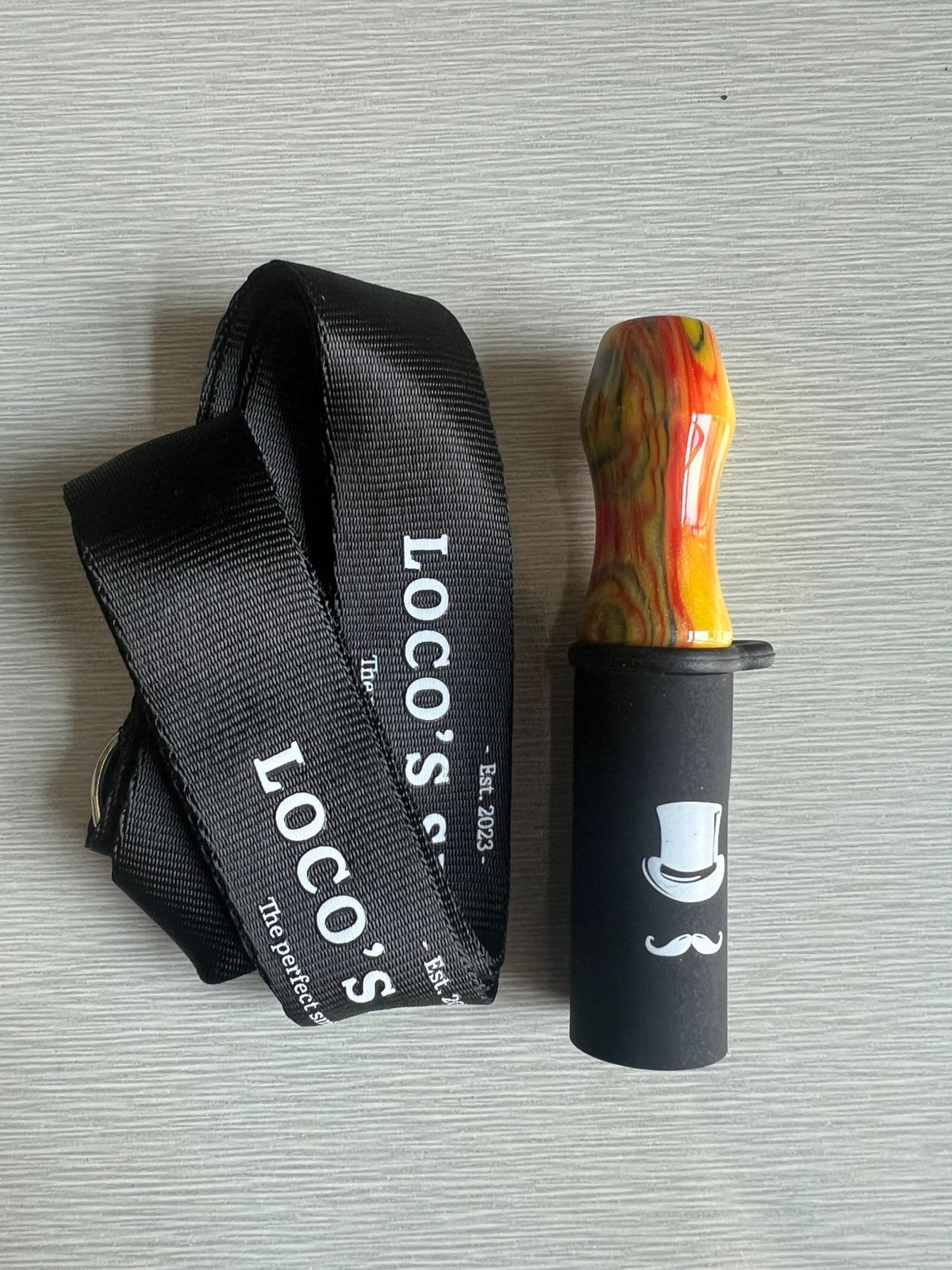 Loco's Shisha Resin Handle with Lanyard