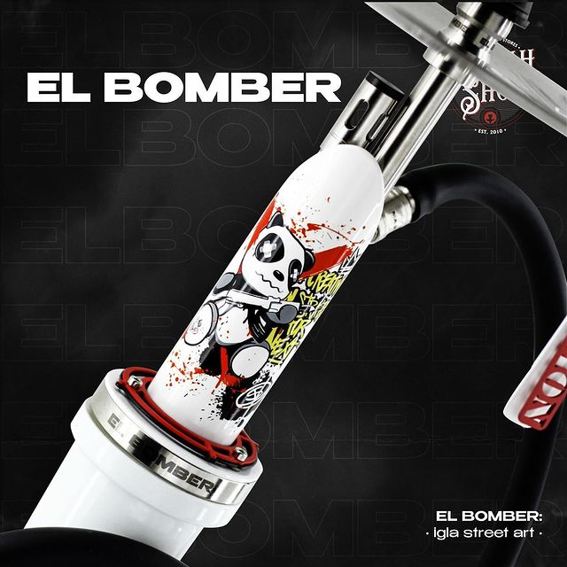 El Bomber - Igla Street Art - Locosshisha